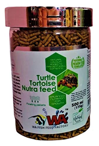 WA Seafood, Shrimp Flavored Turtle Happy Fins Powder, 500 ml